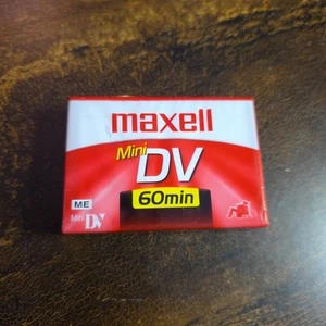 Maxell Mini DV DVC Digital Video Cassette Tape DVM60SE New Sealed 60 Minute - Picture 1 of 2