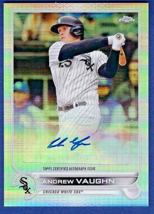 Autógrafo Andrew Vaughn 2022 Topps Chrome Update #AC-AV - Imagen 1 de 2