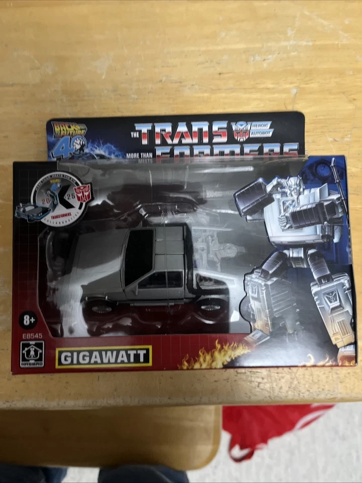 Hasbro Transformers Back to the Future 40th Anniversary Gigawatt Delorean - Image 1 of 4