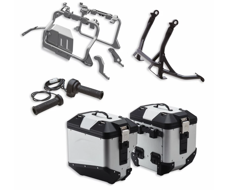 Ducati Multistrada V4 旅游铝配件包 (97981101CA) — 第 1/1 张图片