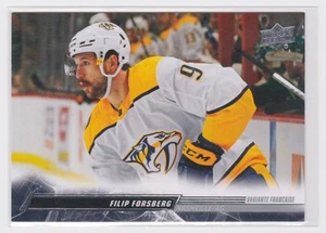 Filip Forsberg Nashville Predators #359 francés cubierta superior 2022-23 - Imagen 1 de 2