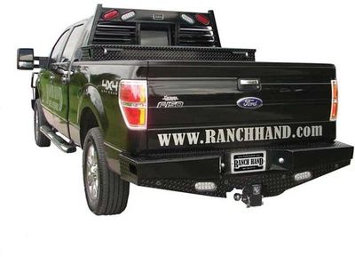 Ranch Hand SBF09HBLSL 09-14 F150 Sport Series Rear Bumper Lighted w/Sensor Plugs Foto 1 de 3