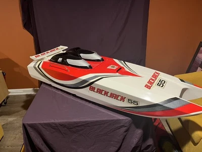 Blackjack 55 RC Catamaran with dual MHZ Drives - Image 1 of 4