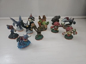 Lote de 12 figuras Skylanders Giants usadas fondo naranja - Imagen 1 de 4