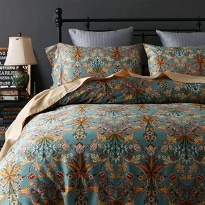 Ikawaapurry Floral King Size Comforter Set for King Bed Farmhouse Boho Beddin - Picture 1 of 8