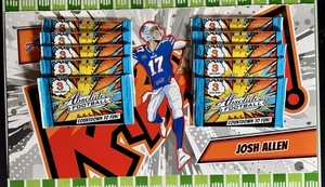 2025 NFL Absolute Football Countdown Calendar Packs 10x Lot Sealed - Kaboom Hunt - Picture 1 of 3