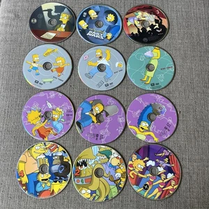 12 The Simpsons Series DVD Lot Seasons - Imagen 1 de 8