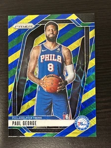 Panini Prizm Choice Paul George 2024-25 verde azul y amarillo - Imagen 1 de 2