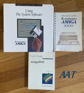 Commodore Amiga 2000 System Software 2.05 Manual & Software Workbench AmigaDOS - Afbeelding 1 van 3