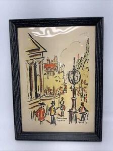 Original Fred Roner Of Greenwich Village NY, Madeleine Paris - Picture 1 of 8