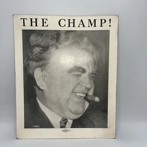 RARE Vintage 11" x 9" Press Photo John L Lewis President United Mine Workers - Picture 1 of 4