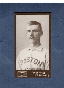 1895 Mayo Cut Plug N300: CHARLIE GANZEL, Boston Beaneaters/Braves (1986 Reprint)