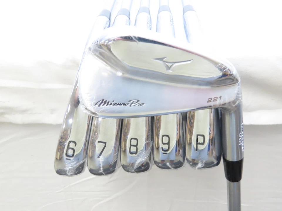 NEW Mizuno Pro 221 Iron Set 5-PW NS Pro Modus Tour 120 Stiff Flex Steel - Image 1 of 4