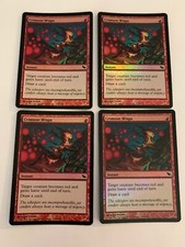 1x FOIL Crimson Wisps - Red Shadowmoor LP! Pauper Feather The Redeemed See Store