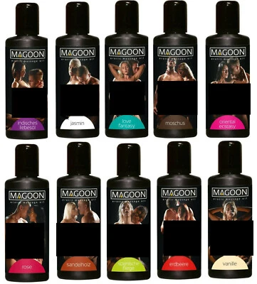 YOU2TOYS MAGOON Sensual Massage Oil Super Lube Erotic Wet Play 50ml/100ml JasminMusk Lubricating