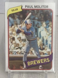 Paul Molitor 1980 Topps #406 - Imagen 1 de 2