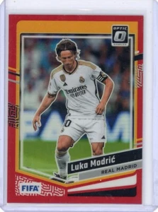 Luka Modric 2023-24 Panini Donruss Optic Red Prizm /299 #122 - Picture 1 of 2