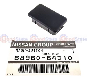 Genuine Nissan Patrol GU Y61 35x21 Dash Blank Switch Cover Cap Trim Plug Plate - Photo 1 sur 2