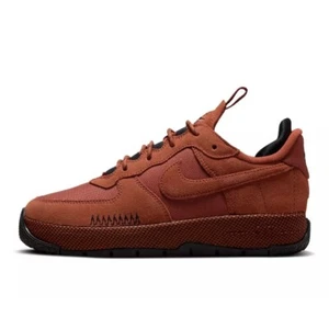 Nike Air Force 1 Wild Low Rugged Orange Campfire FB2348-800 Womens 9 - Picture 1 of 8