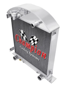 3 Row ER Champion Radiator for 1928 1929 Ford Model A Flathead V8 Conversion - Bild 1 von 7