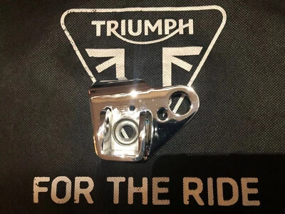 Colgador reposapiés delantero Triumph Bonneville America/Speedmaster L/H T2081017 cromado Foto 1 de 4