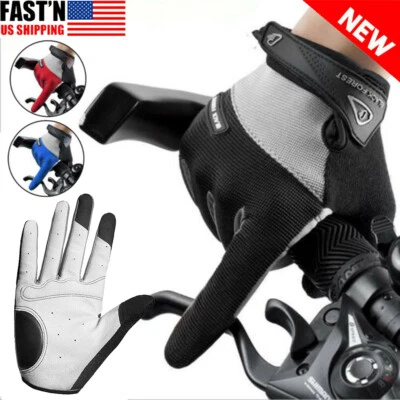 Touch Screen Motorcycle Gloves Motorbike Racing Shock-proof Full Finger Gloves - Image 1 of 4