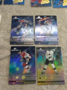 lot of 5 differents Wayne Gretzky 1998-99 mvp dynamic duos # 2-4-5-6-8