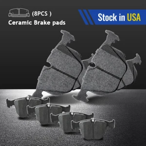 Front & Rear Ceramic Disc Brake Pads For BMW 740i 740iL M5 2000 - 2006 BMW X5 - Picture 1 of 7
