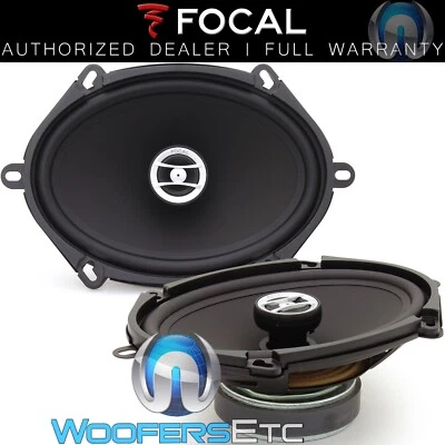 ALTAVOCES COAXIALES TWEETERS MYLAR BIDIRECCIONALES FOCAL RCX570 5"X7"/6"X8" 60W RMS Foto 1 de 4