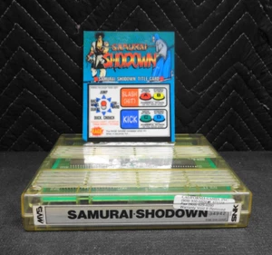 U.S. Seller - SAMURAI SHODOWN MVS Authentic Cartridge Neo Geo SNK w/ Marquee - Picture 1 of 6