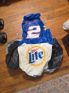Large 2001 PROMO Inflatable Chair Rusty Wallace Miller Lite NASCAR #2 Beer Ford - Picture 1 of 7