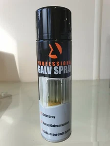 Professionelle Galv Sprühfarbe 500ml - Zink/Silber/Galv Aerosoldosen - Bild 1 von 3