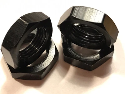 Rad Muttern Set schwarz SW 17 Radmutter 1/8 Elektro Nitro Buggy Truggy 2WD 4WD - Bild 1 von 4