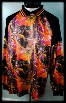 Camisa De Colección Trabajo en Equipo Ropa Atlética Talla M Años 80 Manga Larga Multicolor Foto 1 de 4