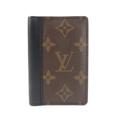 路易威登老花 Maccasar Organizer Du Posh 卡盒 M60111 正品二手 — 第 1/4 张图片