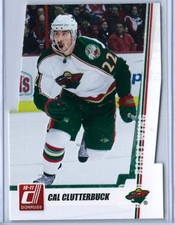 2010-11 Donruss Die-Cut Gems Cal Clutterbuck 01/30 - Minnesota Wild
