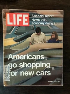 Life Magazine October 8, 1971 New Cars - Yves St. Laurent - Judith Lowry - Kenya - Picture 1 of 2