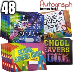 48 x LIBRO DE MENSAJES AUTÓGRAFOS PRECIO AL POR MAYOR QUE ABANDONAN LA ESCUELA ADULTOS NIÑOS ESCUELA UNIVERSIDAD - Imagen 1 de 10
