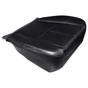 GXARTS Driver or Passenger Side Bottom Replacement Leather Seat Cover Black C... - Imagen 1 de 8