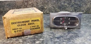 1958 NOS GM Genuine Instrument Panel Clock Accessory No. 3743699 (Lot 254) - Picture 1 of 4