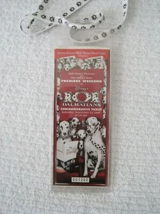 Disney – 101 Dalmatians Commemorative Tickets(2) November 23, 1998- $25.91 - Picture 1 of 1