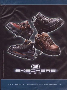 1998 Skechers Boots Vintage Magazine Print Ad - Picture 1 of 1