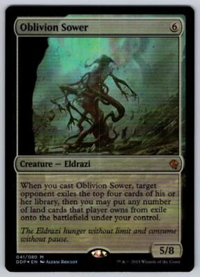 2015 Zendikar Vs Eldrazi Oblivion Sower Foil Mythic #41 - Image 1 of 2