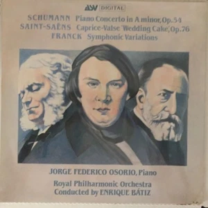 ENRIQUE BATIZ & JORGE FEDERICO OSORIO - SCHUMANN / SAINT SAENS KLAVIER - VERSIEGELT UK LP - Bild 1 von 2