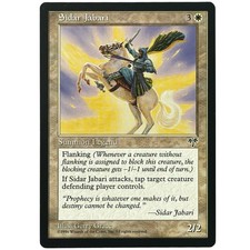 Sidar Jabari x1 Mirage White Rare MTG Magic the Gathering English MP