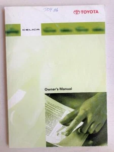 TOYOTA Celica Car Owners Manual Handbook 1999 #OM20736E - Picture 1 of 4