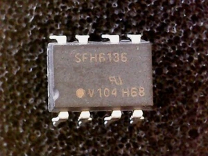 SFH6136 Vishay Optocoupler (DIP-8) GENUINE - Foto 1 di 1