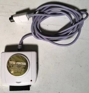 SEGA DREAMCAST TOTAL CONTROL PLAYSTATION CONTROLLER ADAPTER - Picture 1 of 4