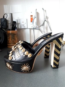 Fausto Puglisi Platform Sandal UK 5 EU 38 - Picture 1 of 9