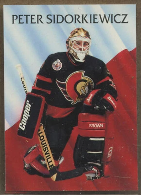 1992-93 Parkhurst IRS #450 Peter Sidorkiewicz Ottawa Senators - Image 1 of 2
